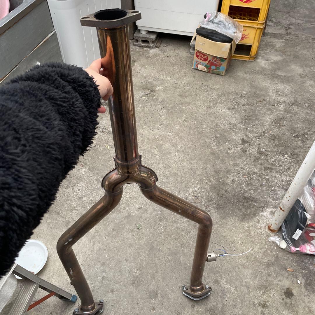 180 200 クラウン 120 130 マークX ステンレス フロントマフラー