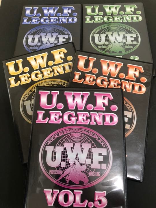 U.W.F.COMPLETE BOX stage.1〈5枚組〉[DVD]