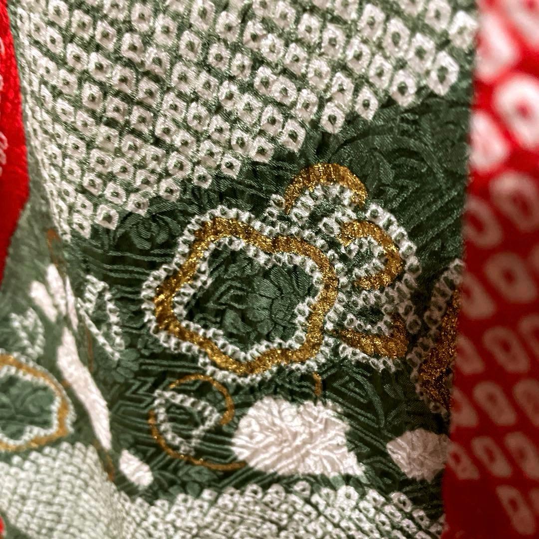 振袖フルセット　高身長　手絞り　総絞り　成人式振袖　振袖　裄丈71 ➕サイズ