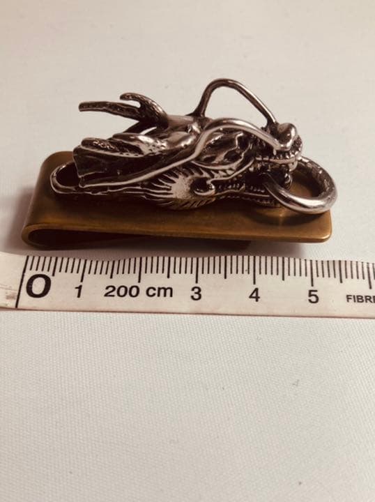 【送料無料】マネークリップ　龍　ドラゴン　財布