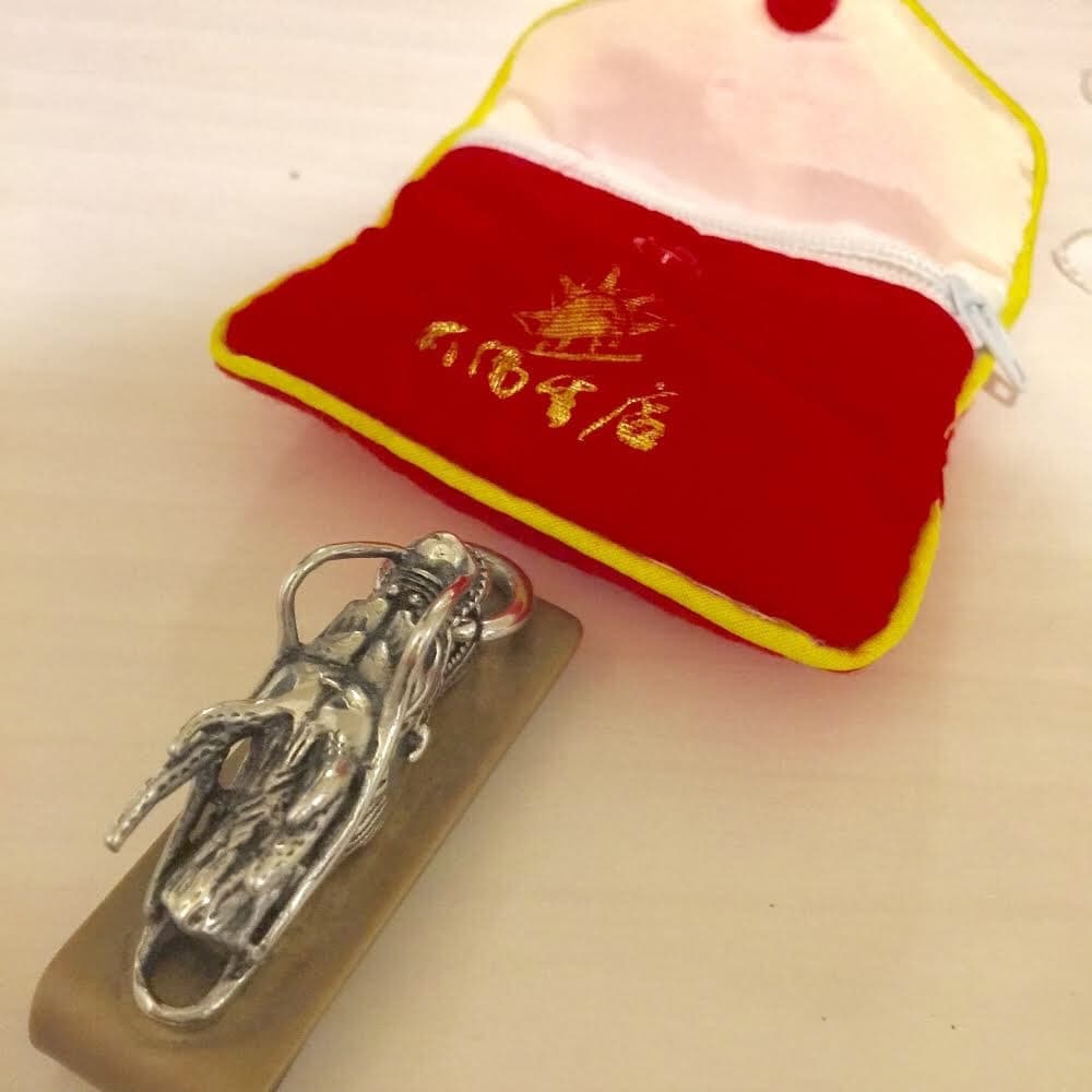 【送料無料】マネークリップ　龍　ドラゴン　財布