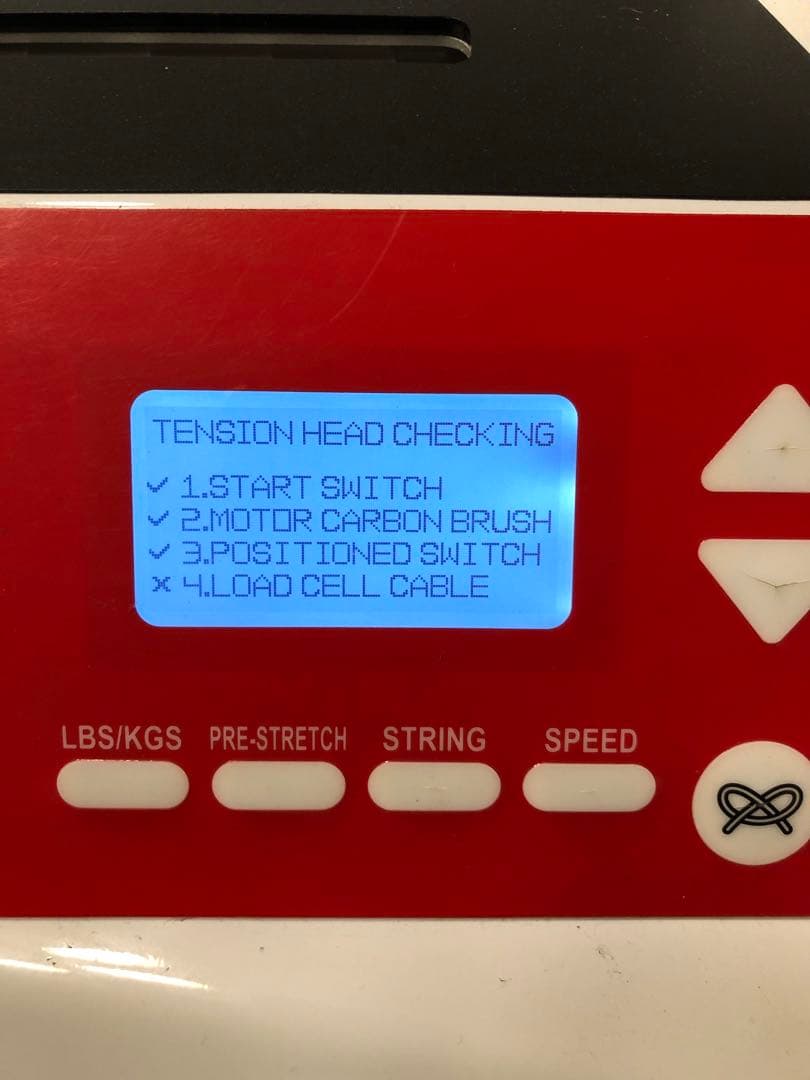 GOSEN CM 08EX ストリングマシン テニスラケットガット張り機