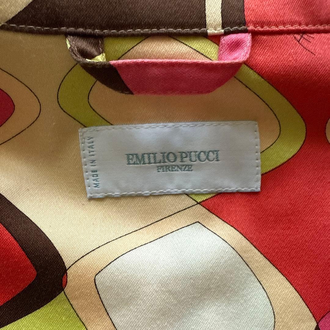 EMILIO PUCCI テーラードジャケット マルチカラー