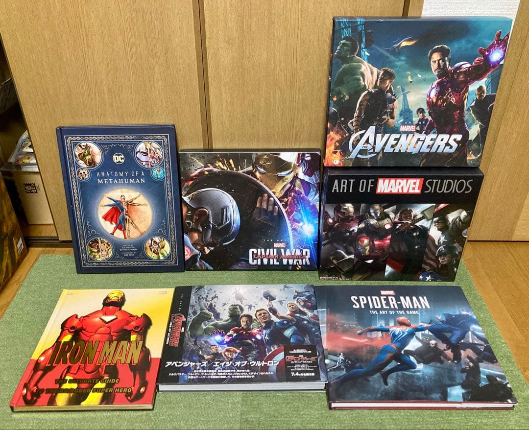 マーベル DC アートワーク集 キャラ設定集 合計10冊セット 洋書 現状渡し