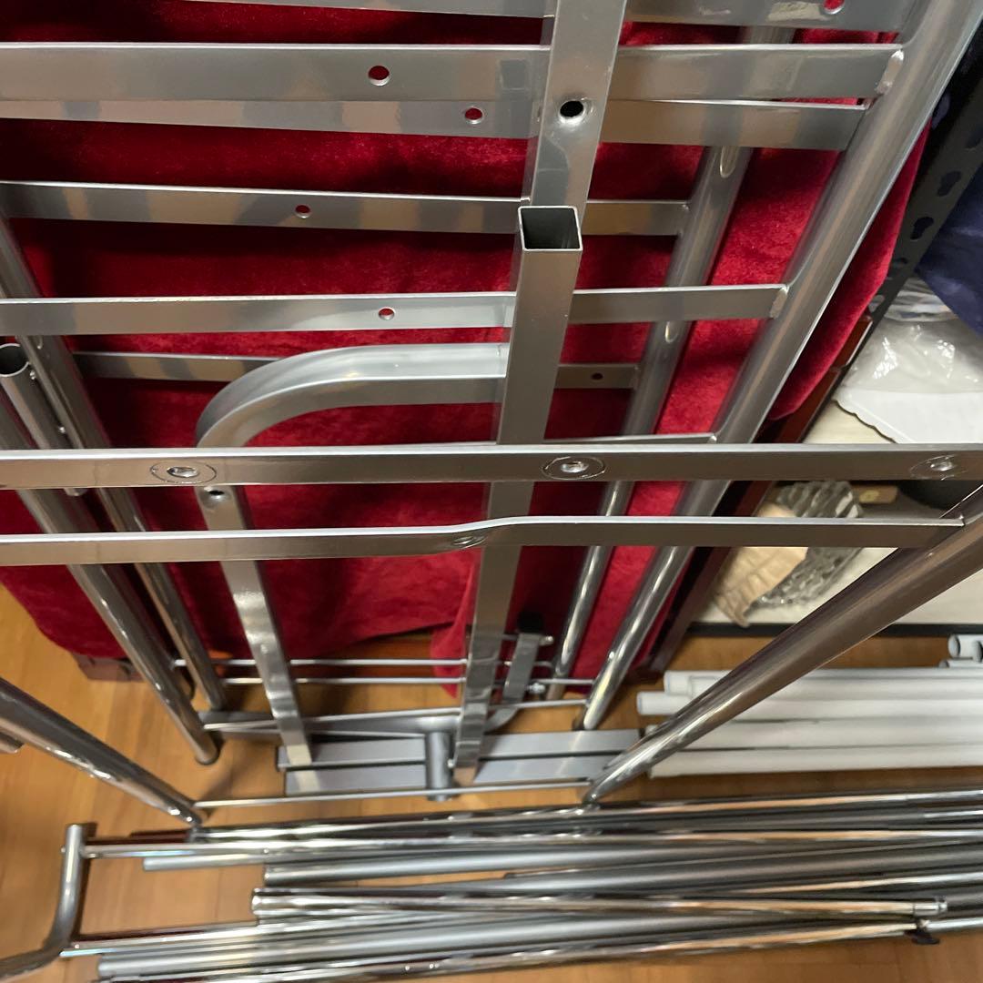 さくらさく　ツッパリクローゼットハンガーラック　SK-20-W(K)