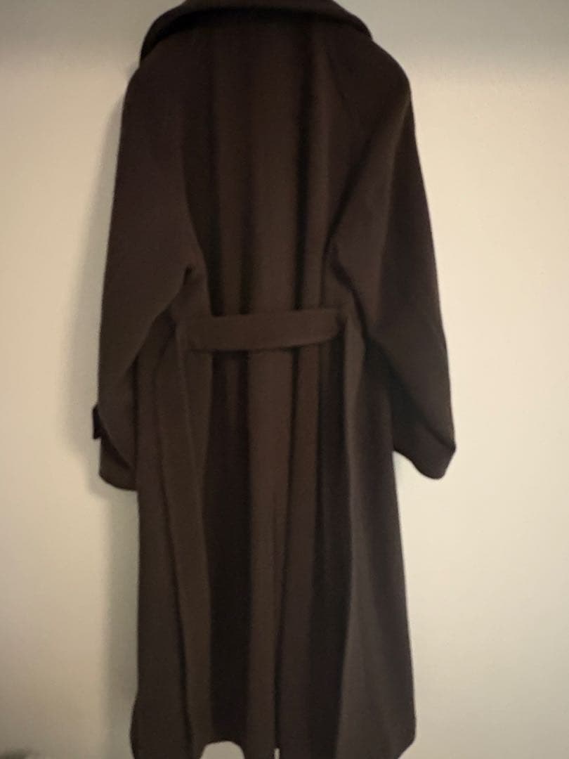 完売！ほぼ未使用 ビッグカラーロングトレンチコート 25AW 2025秋冬