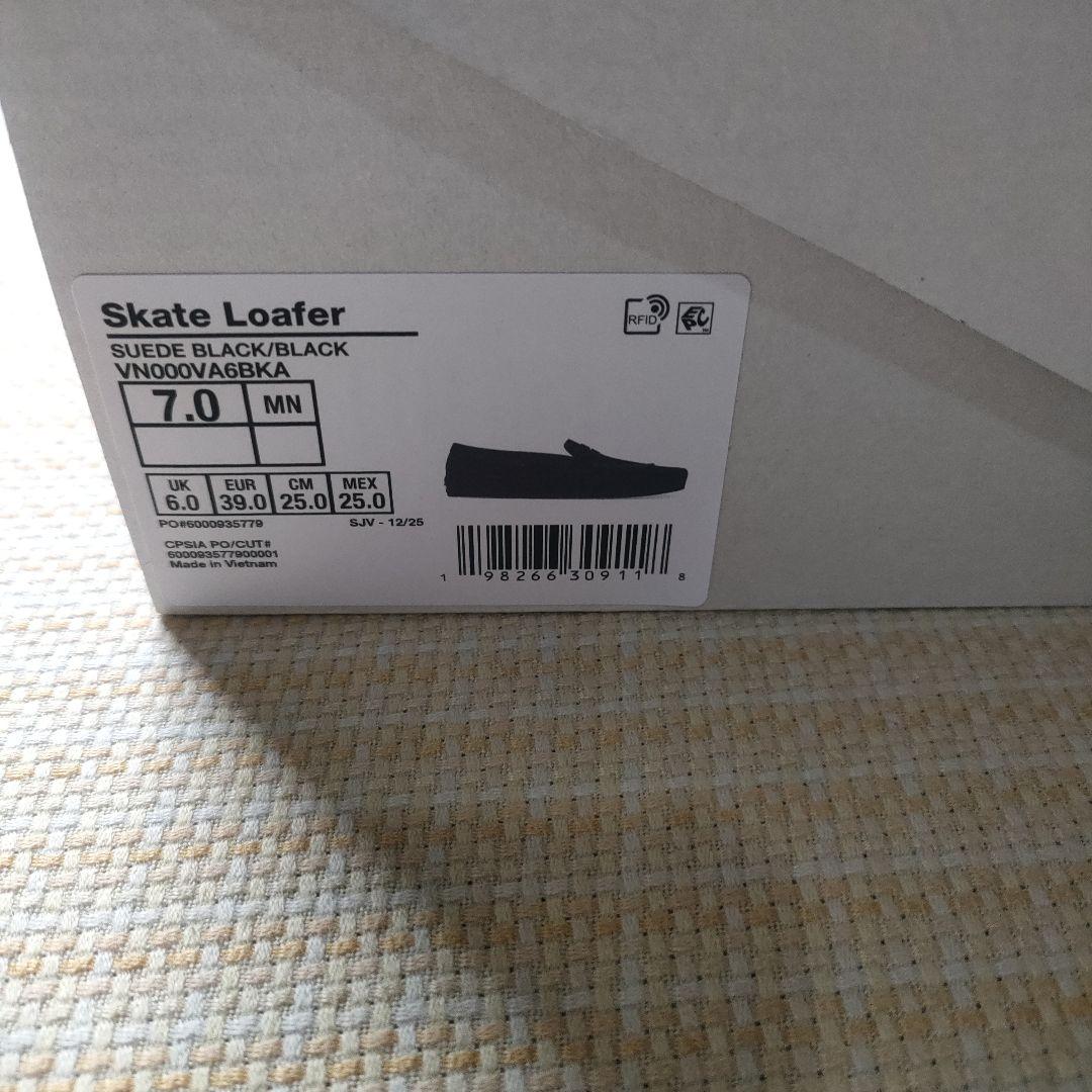 VANS Skate Loafer　BLACK　VN000VA6BKA 25cm