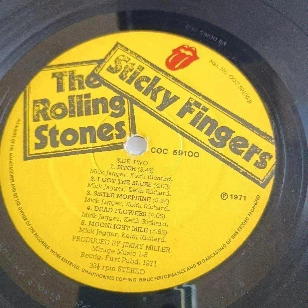 洋楽 Sticky Fingers Rolling Stones MAT A4/B4