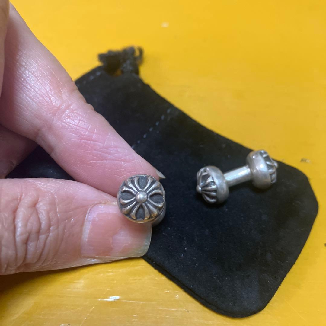 クロムハーツ CUFFS BARBELL/カフスバーベル クロスボール2個