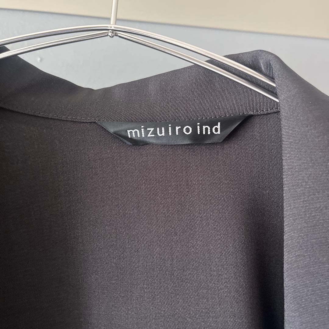 【新品】mizuiro ind/ミズイロインド　テーラードシャツジャケット