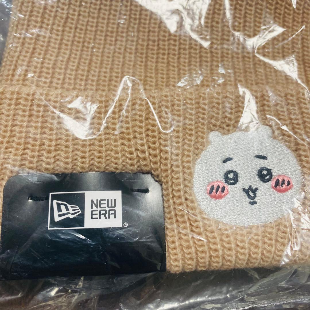 ちいかわ ニューエラ　ニット帽NEW ERA® 黒・グレー・ピンク、3色セット