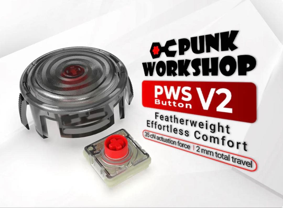punkworkshop 新v2ボタン24㎜×12個　30㎜×2個セット