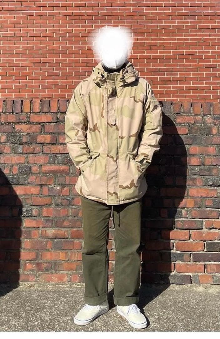 ECWCS ゴアテックスパーカー デザートカモ