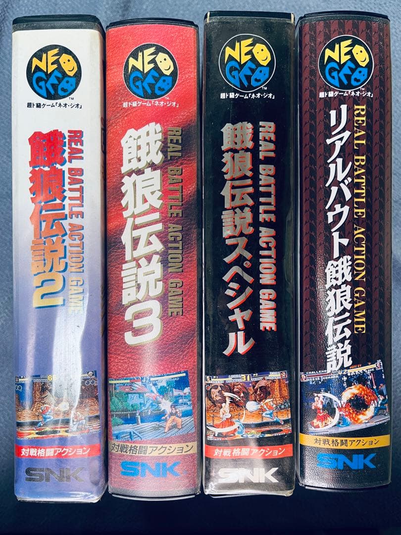 お正月特別価格【ネオジオROM】餓狼伝説セットSNK 箱説付 動作確認済