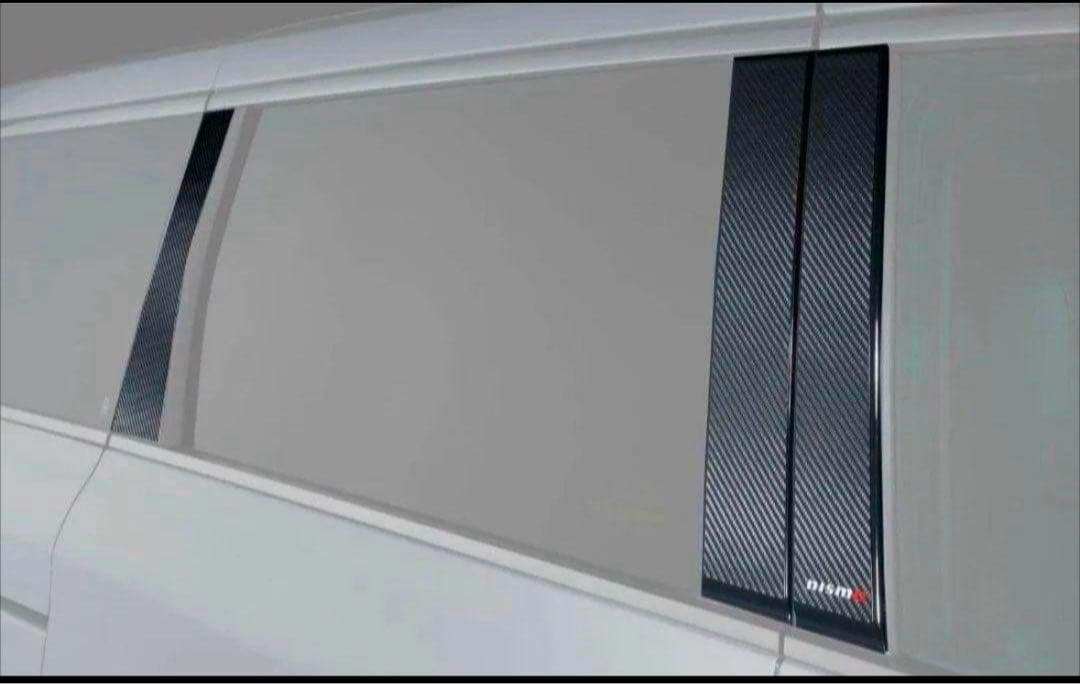 新品未開封　日産 エルグランド ニスモ E52 カーボンピラーガーニッシュ