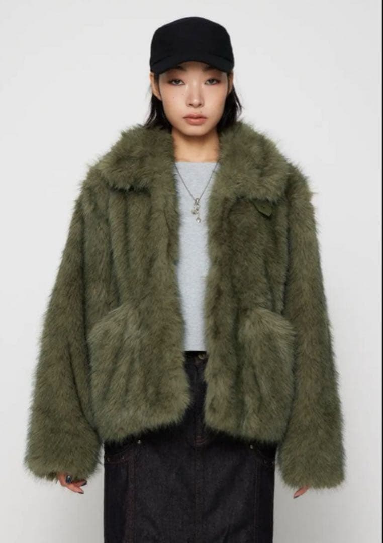 LAGUA GEM ラグアジェム ファー アウター