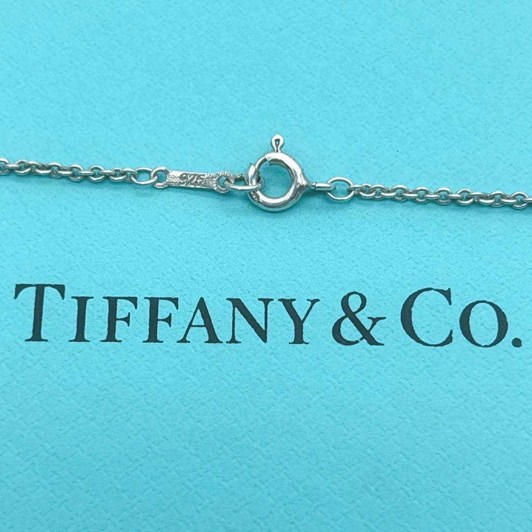 美品◎ティファニー ダブルティアドロップ ネックレス ペンダント シルバー925