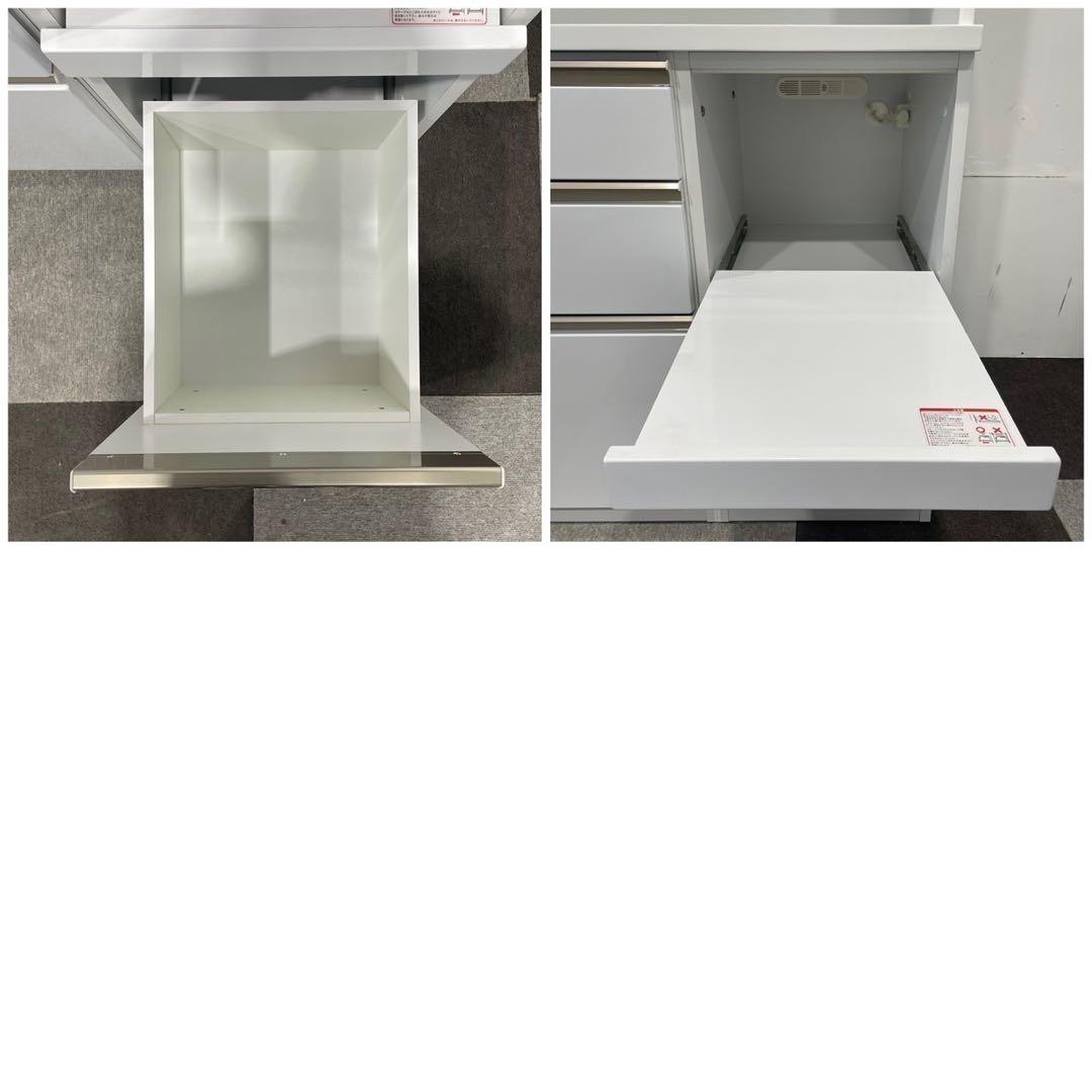 マナベインテリアハーツ レンジ キッチンボード 食器棚 家具 Ap2123