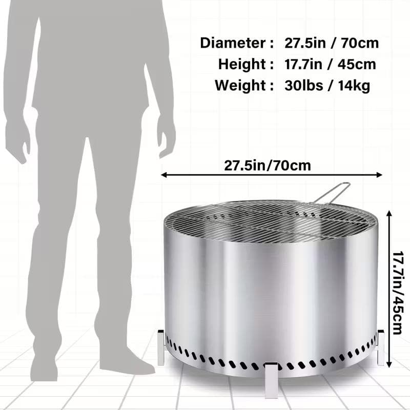 超大型二次燃焼ストーブ ソロストーブ 新品未使用品