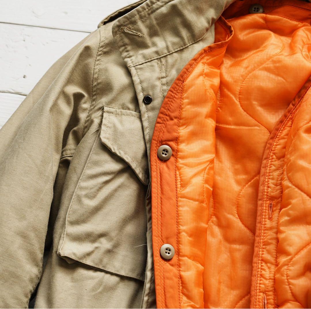 【希少】80s ヴィンテージ ALPHA M64 JKT ライナー付き USA製