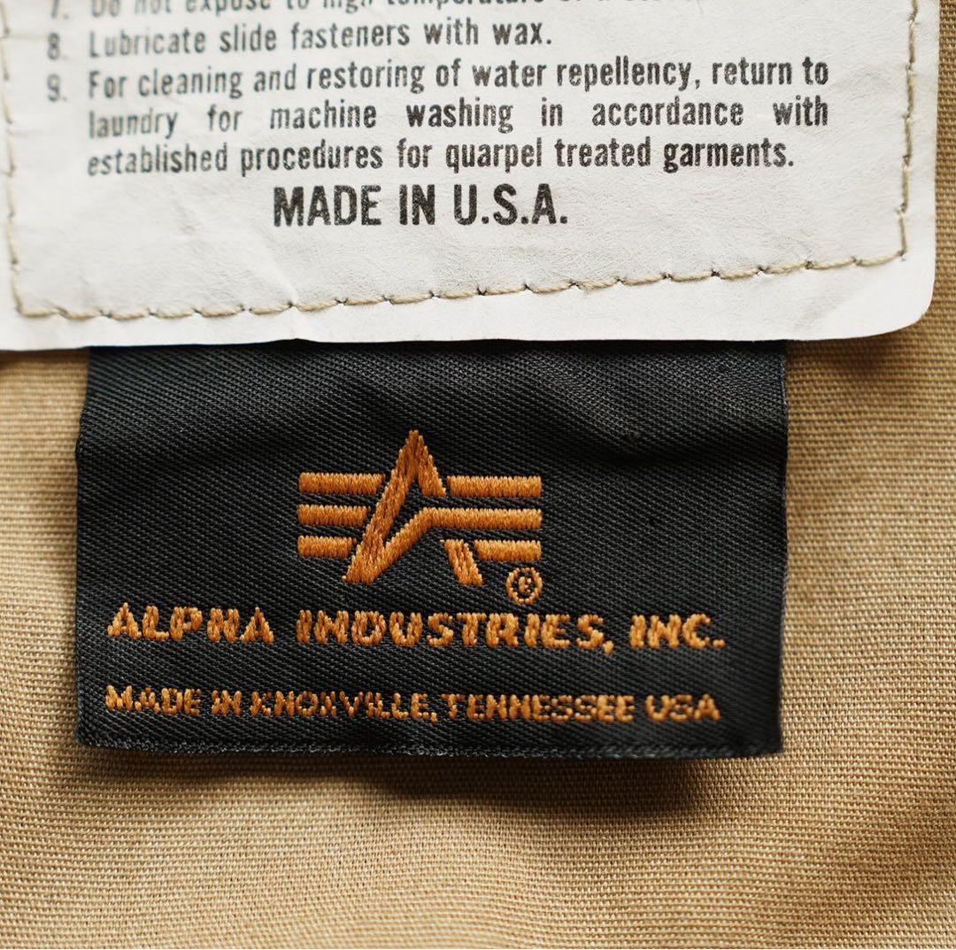 【希少】80s ヴィンテージ ALPHA M64 JKT ライナー付き USA製