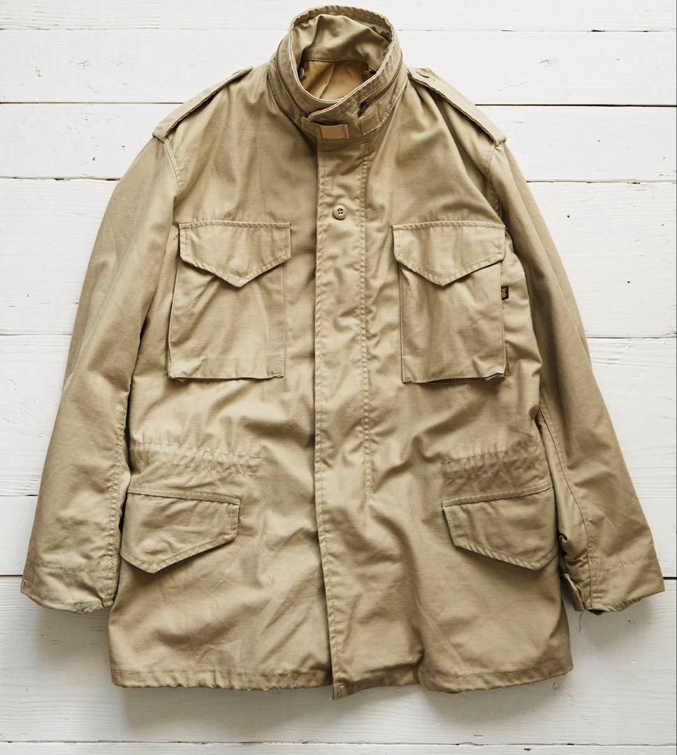 【希少】80s ヴィンテージ ALPHA M64 JKT ライナー付き USA製