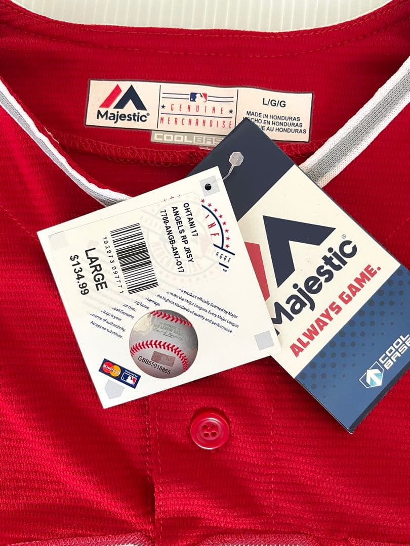 希少　大谷翔平　Majesticレプリカユニフォーム &シティコネクトボール