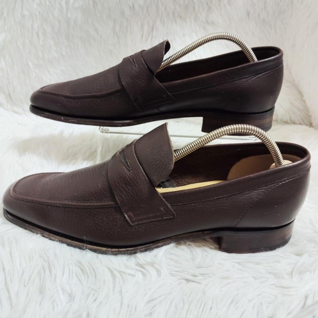 美品！ポール・スミス 濃茶 最終価格 ローファー 26.5 シボ スリッポン