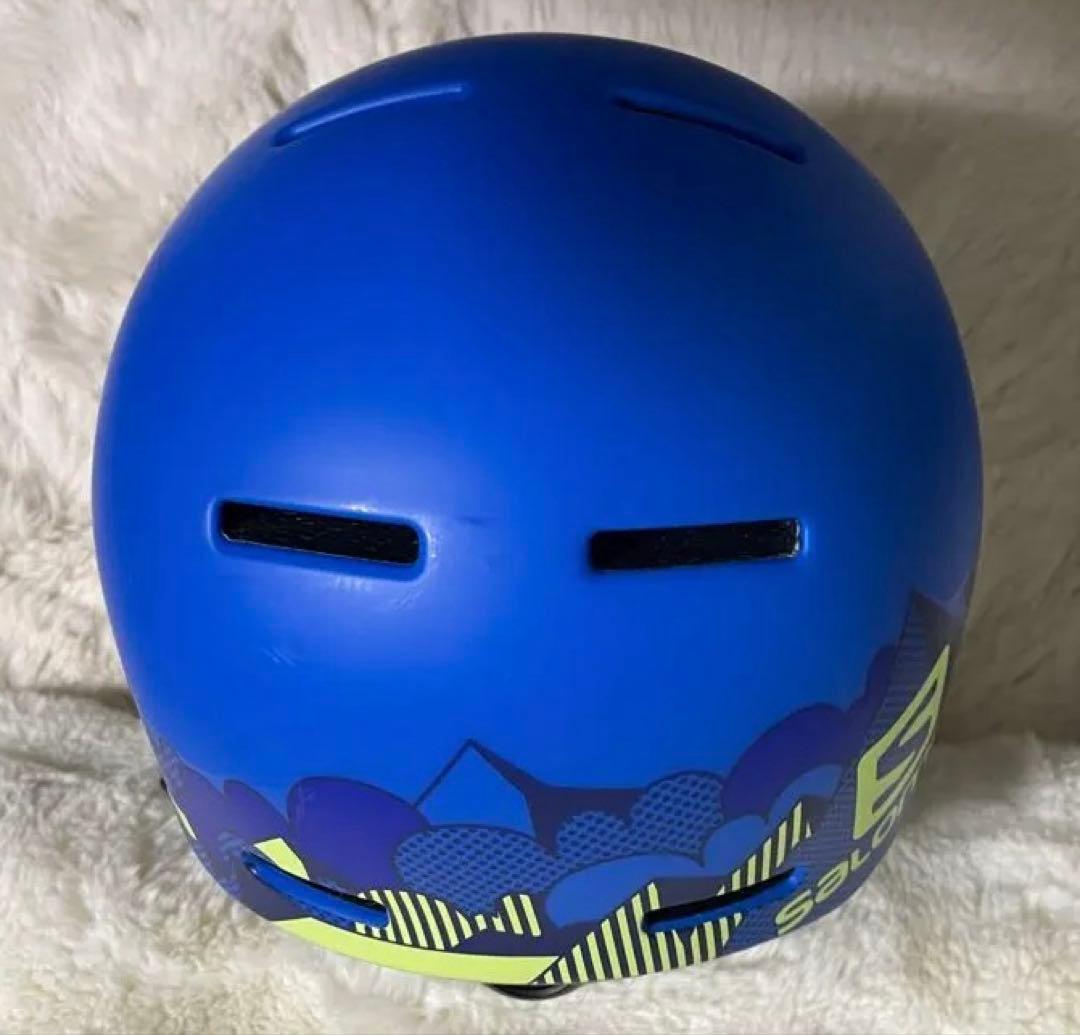 サロモンGROM VISOR Pop Blue Mat KM(53-56cm)