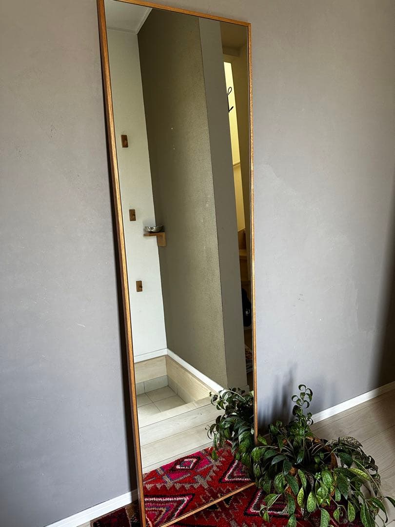 東京インテリア　塩川光明堂　姿見　ミラー　 W450 H1560 D30