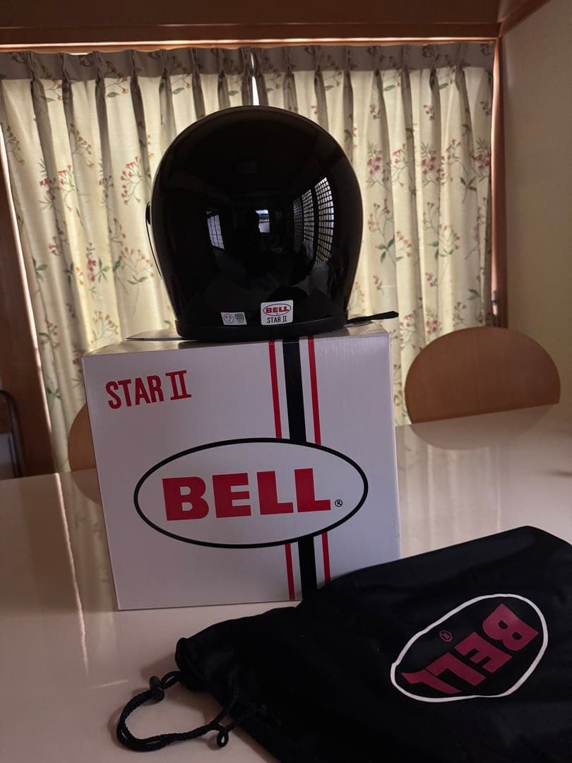 BELL STAR II ブラックフルフェイスヘルメット