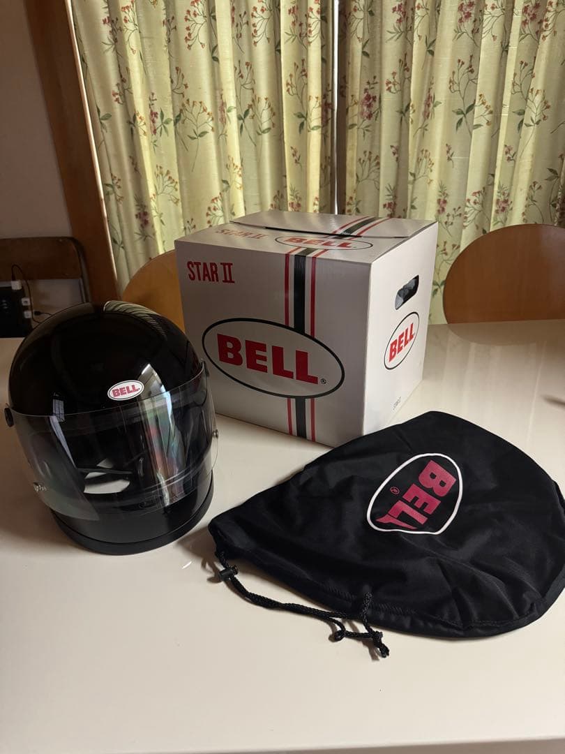 BELL STAR II ブラックフルフェイスヘルメット