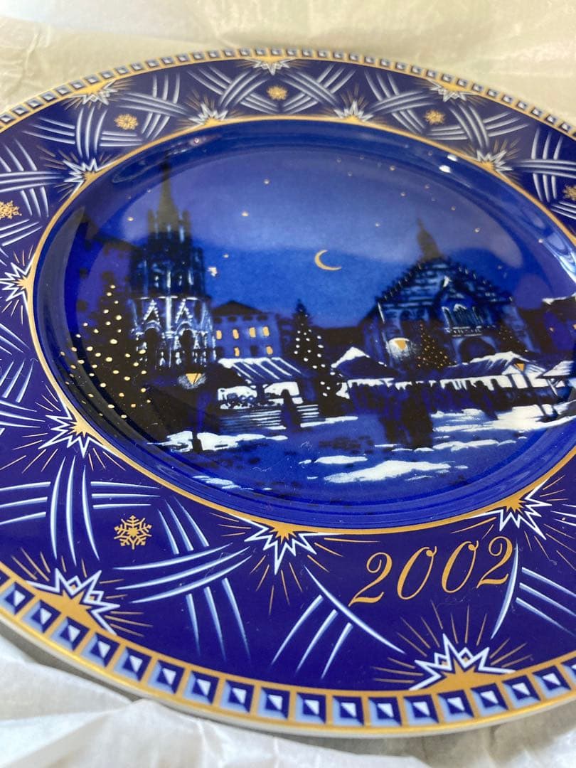 フッチェンロイター　ドイツ陶磁器ブランド　イヤープレート3皿セット