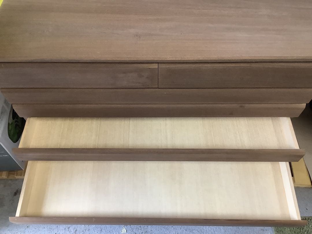 桐製　洋風８段桐チェスト　着物タンス　着物収納