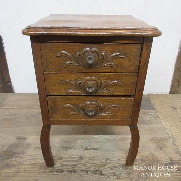 イギリス アンティーク 家具 訳あり サイドチェスト サイドテーブル 6309d