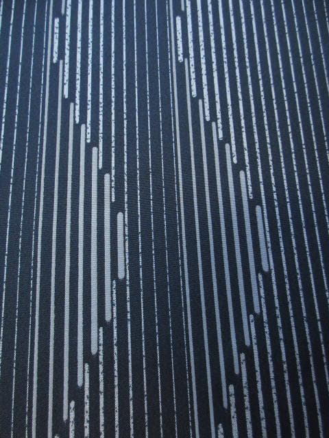 未着用に近い！本場縞大島紬＊もり絹織物＊着物＊証紙あり＊１６３ｃｍ＊裄６７