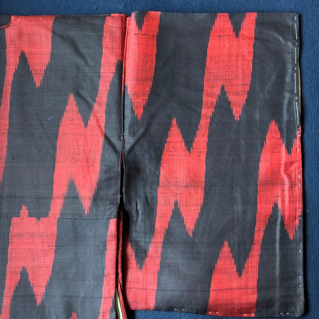 2631 銘仙着物9枚おまとめ売り　材料正絹