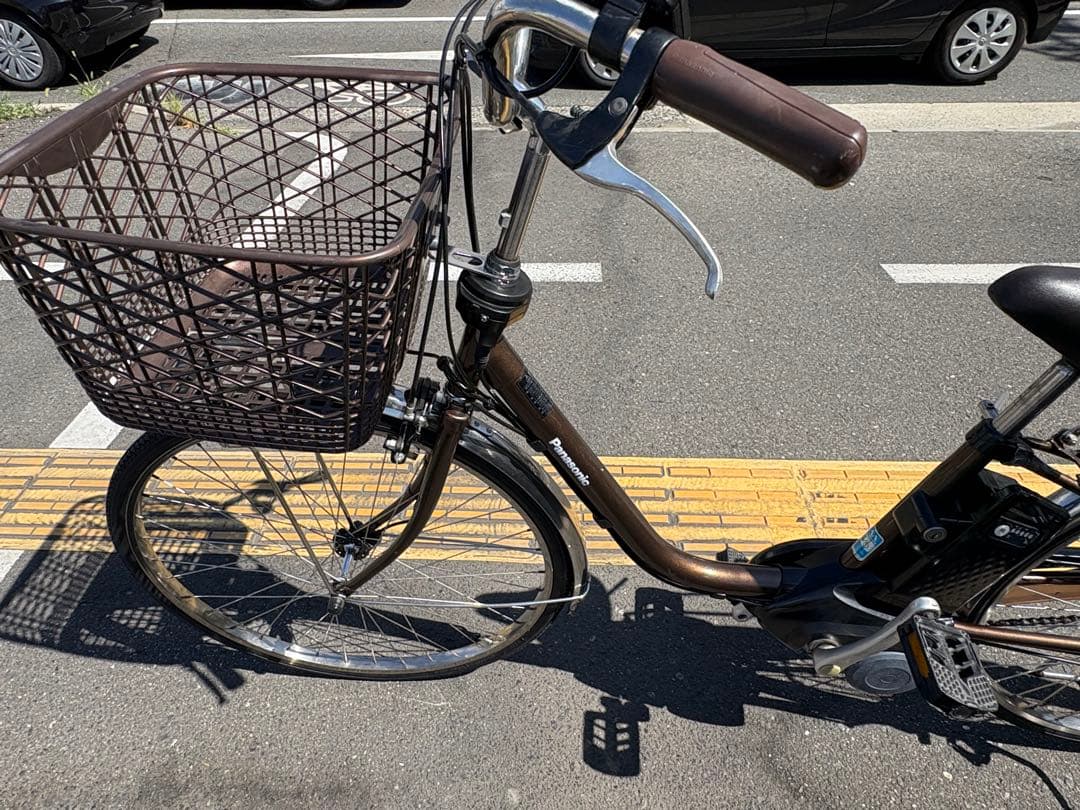 中古Panasonic電動アシスト自転車　12Ah4点灯　大阪