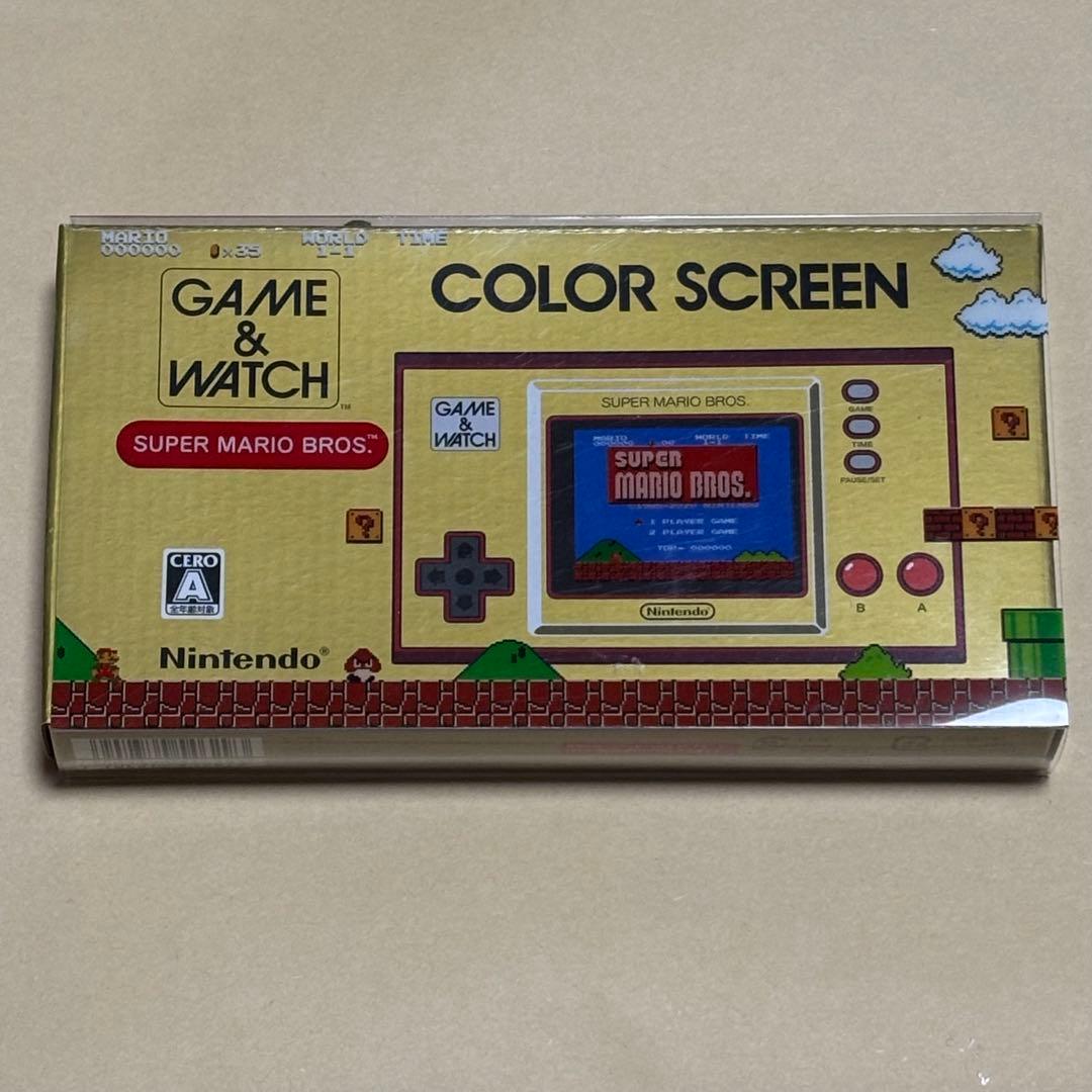 ゲーム&ウオッチ スーパーマリオブラザーズ　【新品未開封】