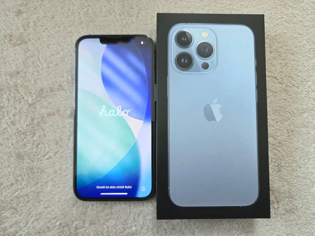 【美品】Apple iPhone 13 Pro シエラブルー 本体