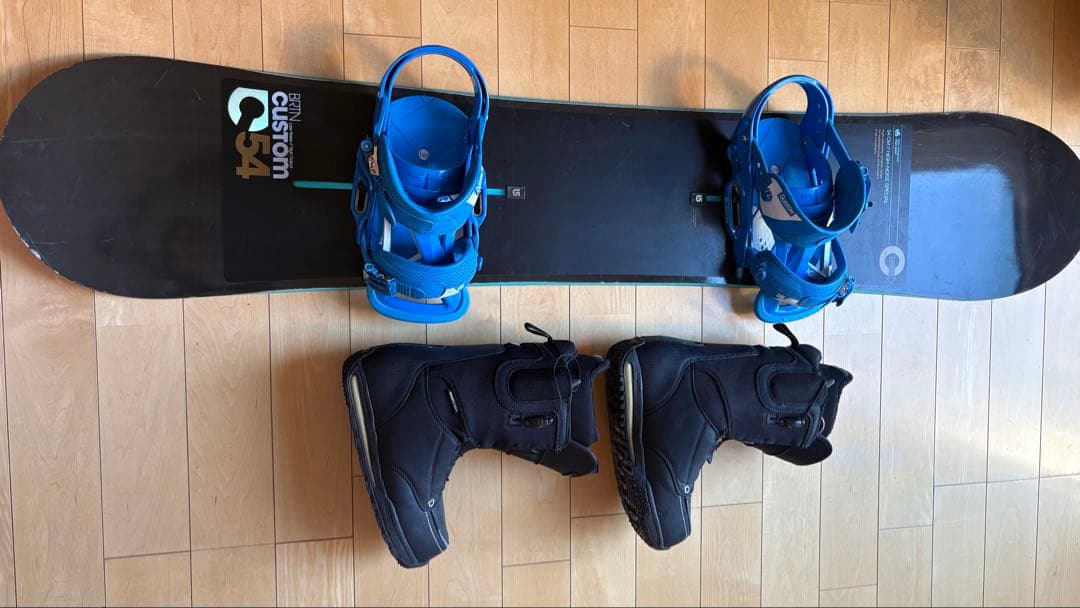 Burton custom スノーボード セット　バートン　カスタム