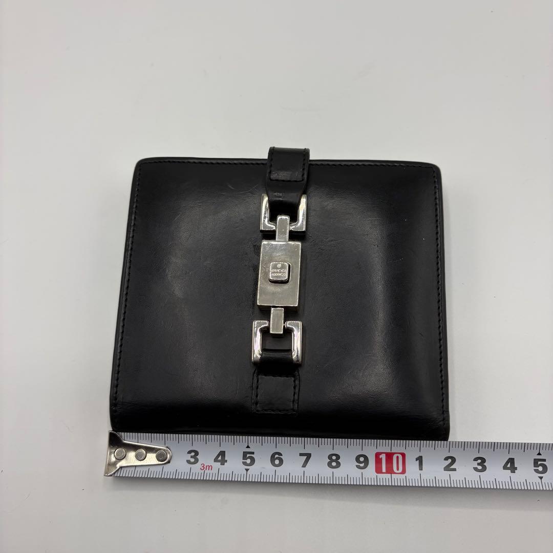 GUCCI グッチ　ジャッキーラインの二つ折り財布　スモールウォレット