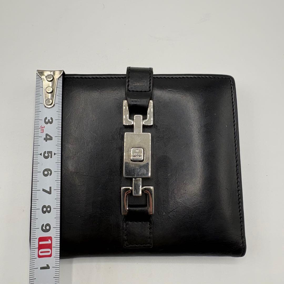 GUCCI グッチ　ジャッキーラインの二つ折り財布　スモールウォレット