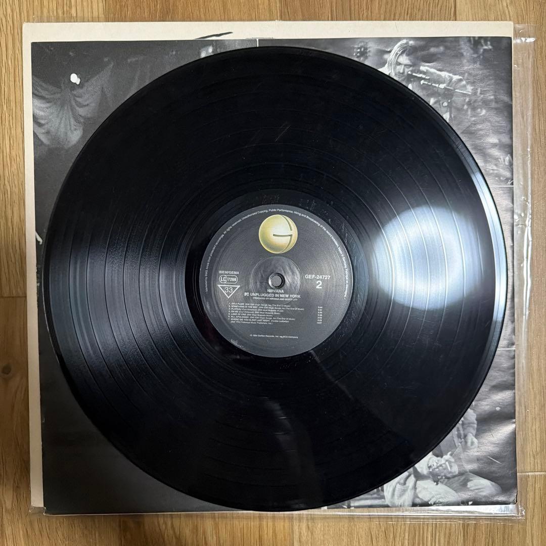 【LP】Nirvana Unplugged in New York レコード