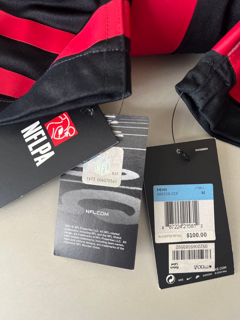 ⭐︎新品NY購入　NFL 49ers GAROPPOLO ユニフォームＬサイズ