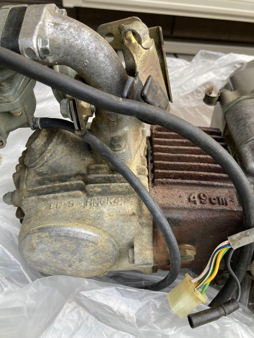 リトルカブ12v49ccエンジン AA01E