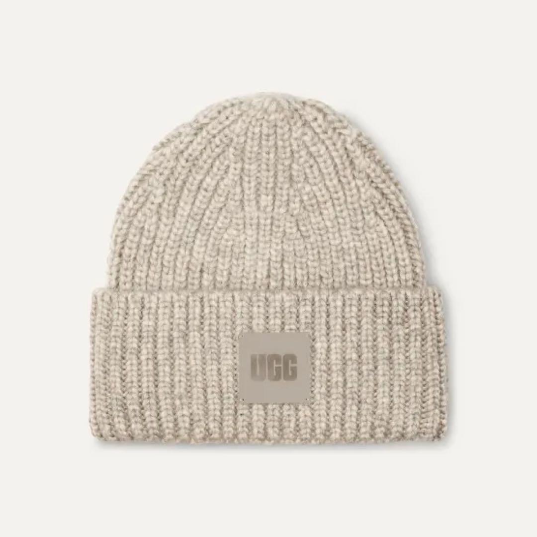 帽子 UGG Chunky Rib Beanie Light Grey