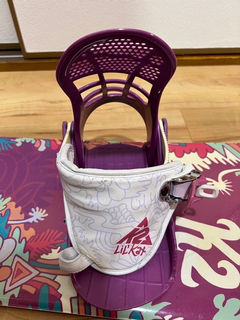 K2 キッズ　スノーボード　120cm 22cm board 三点セット