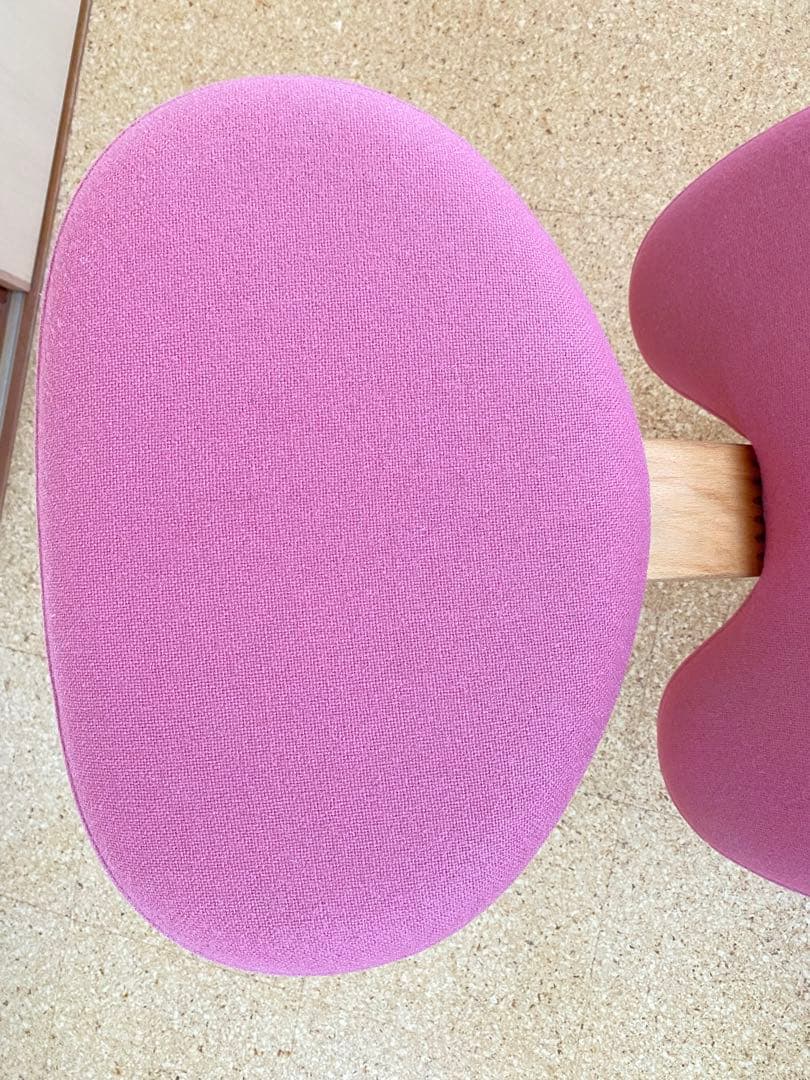 ノルウェー　リボ社　バランスチェア・イージー　前脚:ローラー付きクロスバー