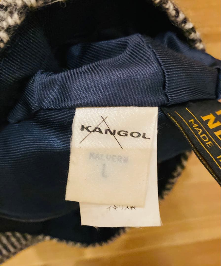 キャスケット 帽子 90s Kangol カンゴール Malvern イギリス製
